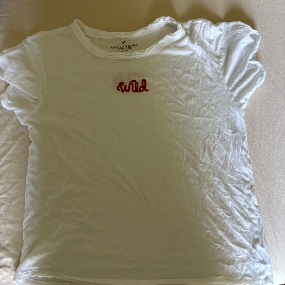 Wild child American eagle t shirt